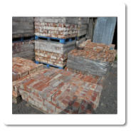 Red Wire Cut Bricks