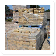Red Wire Cut Bricks